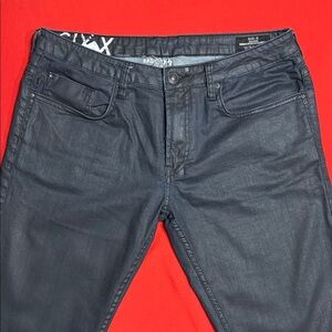 Buffalo David Bitton Dark Gray Slim Straight Jeans